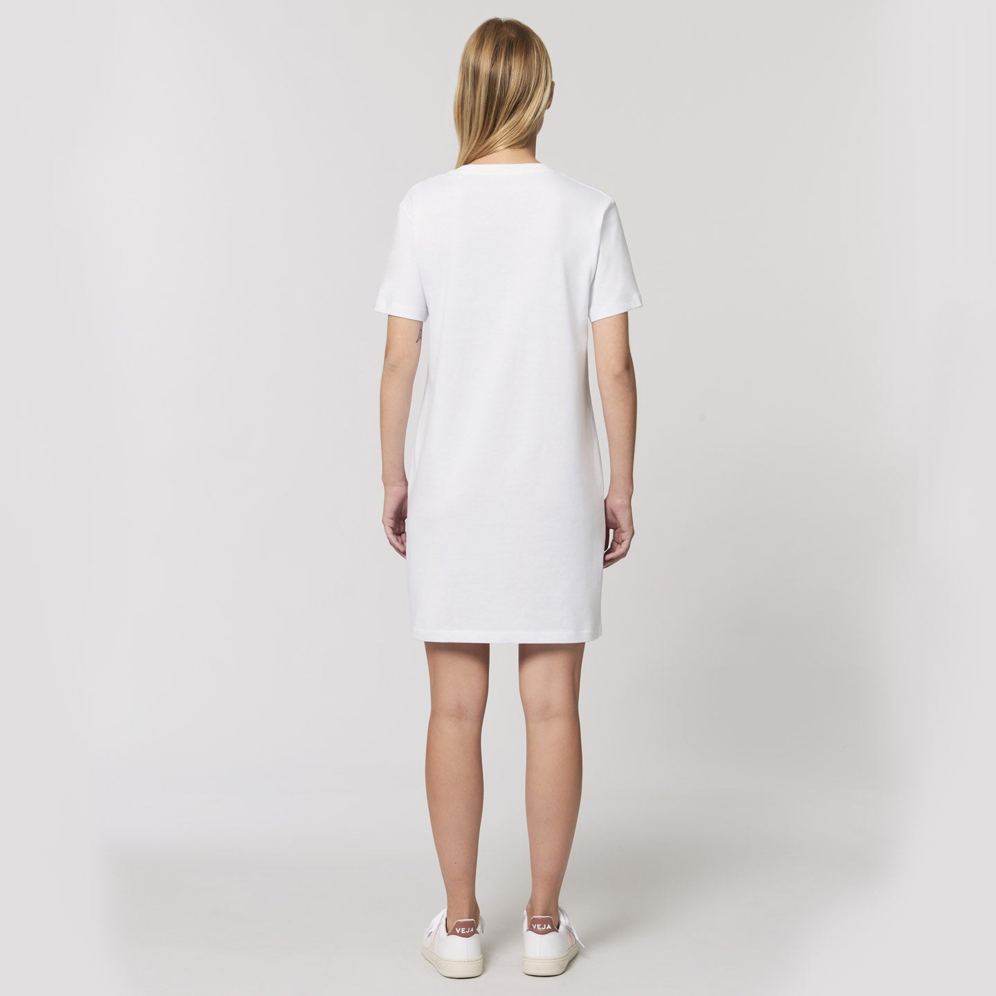 ANSAPANIER Kleid BUSSI DELUXE - weiß schwarz