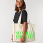 Bussi Deluxe SOMMERFRISCHE Shopper Tasche - Natur Neongrün