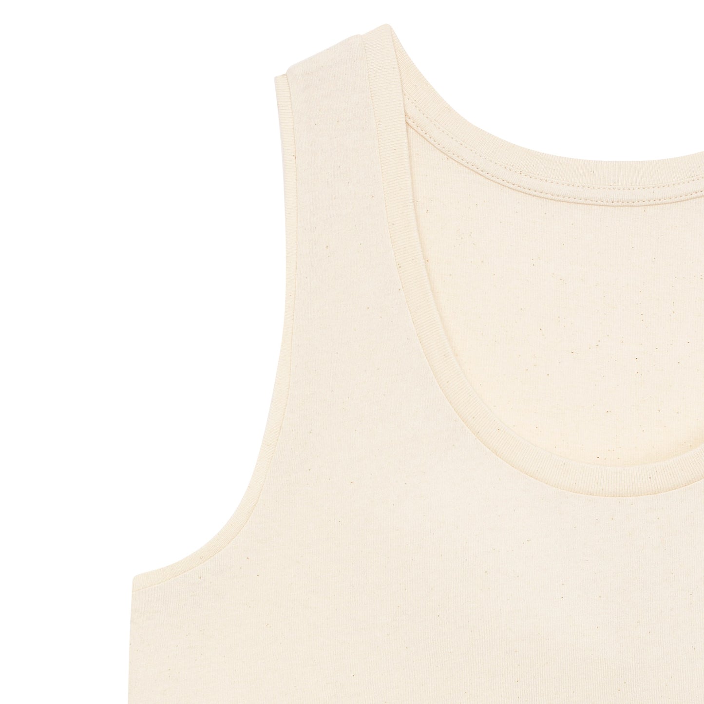 BUSSI DELUXE Damen Tanktop KÜSS DIE HAND - Natur & Antiksilber