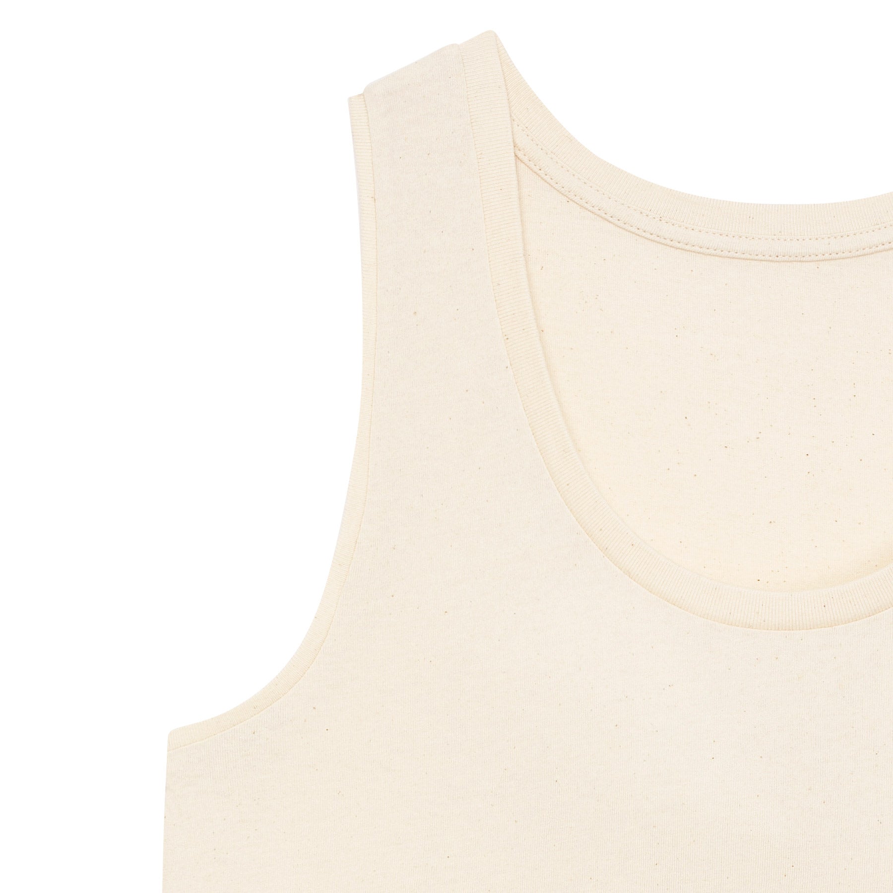 BUSSI DELUXE Damen Tanktop KÜSS DIE HAND - Natur & Antiksilber