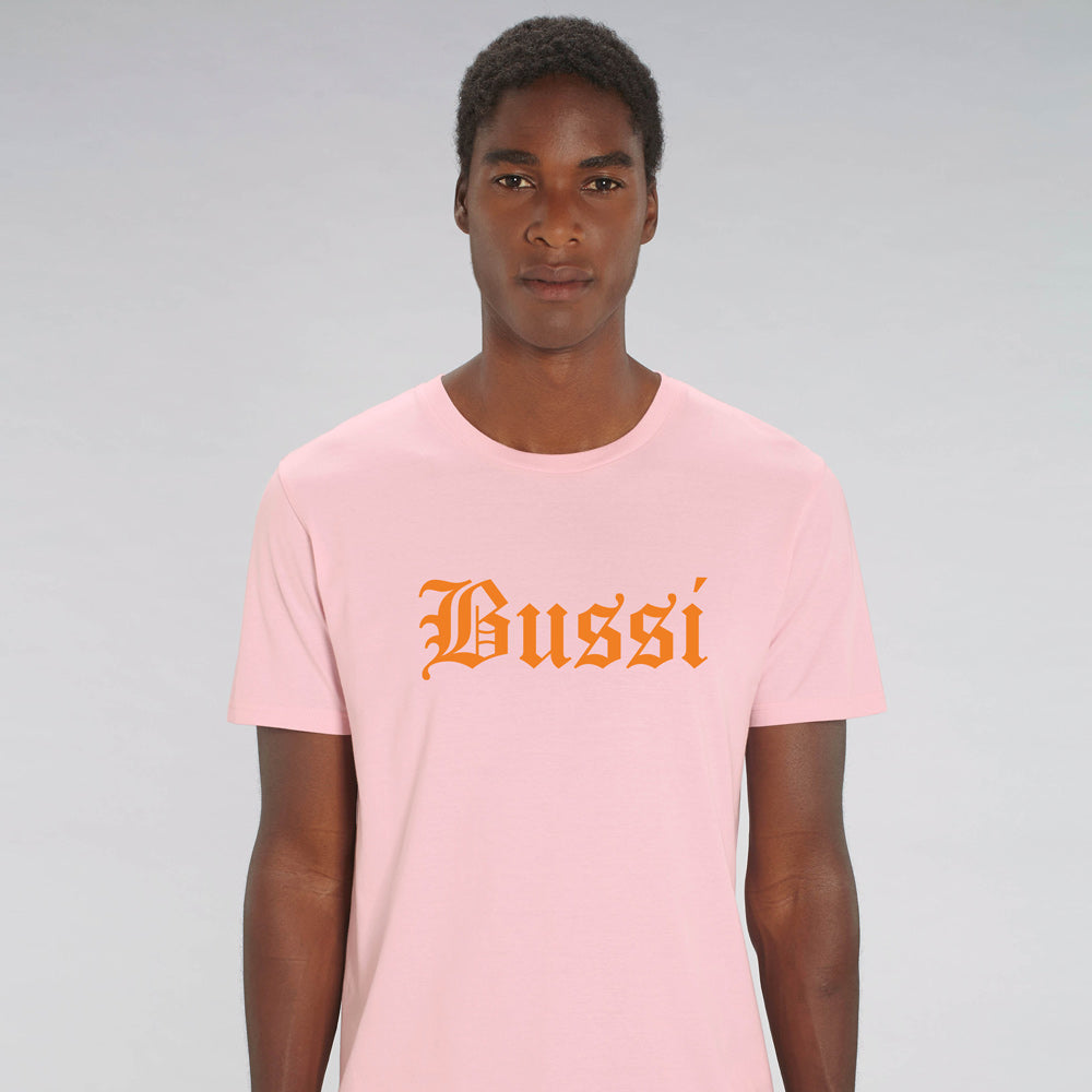 BUSSI T-Shirt BUSSI DELUXE - cotton pink und orange