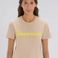 auf SOMMERFRISCHE T-Shirt BUSSI DELUXE - desert dust & gelb