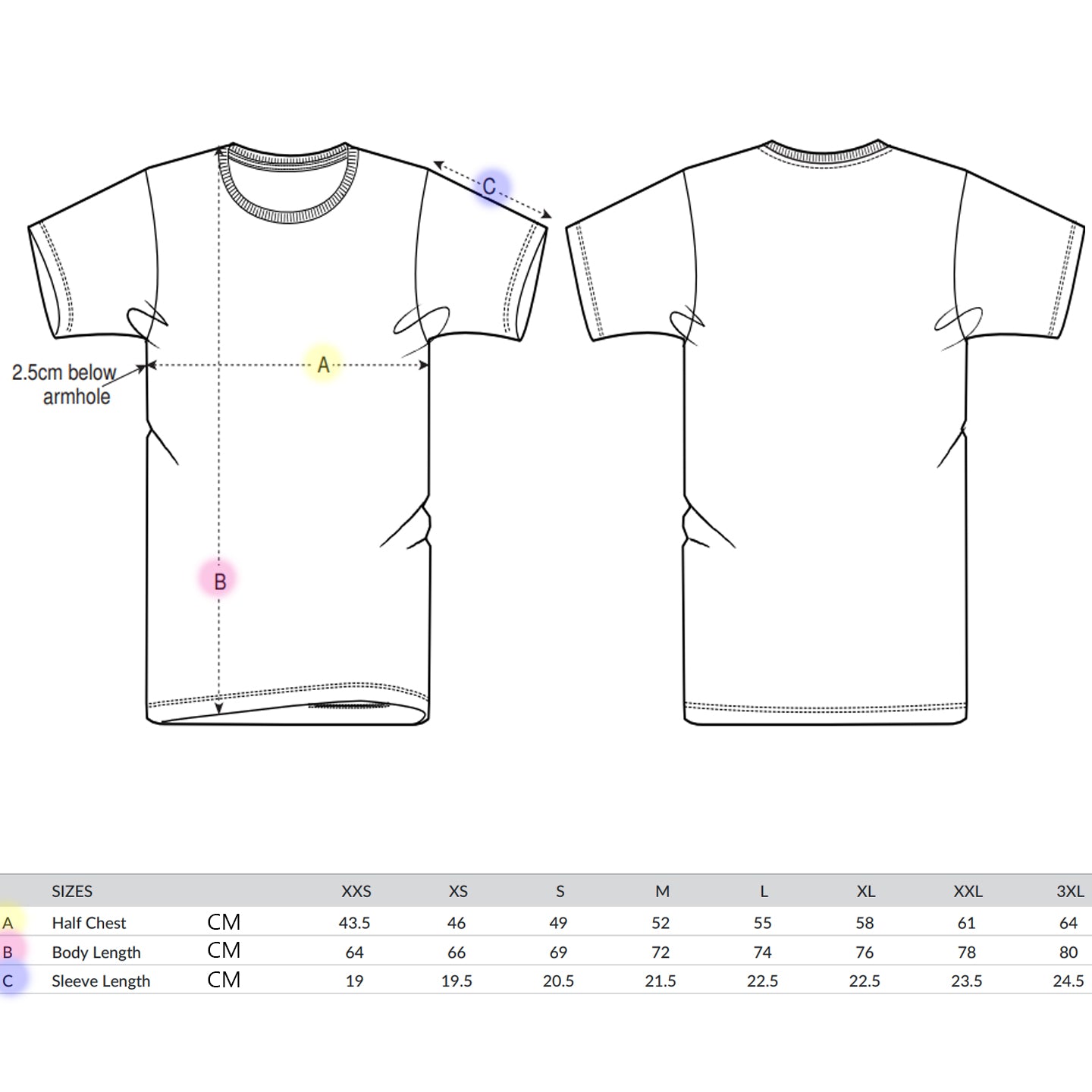 BUSSI DELUXE T-Shirt GOSCHAT - knallorange & neonpink